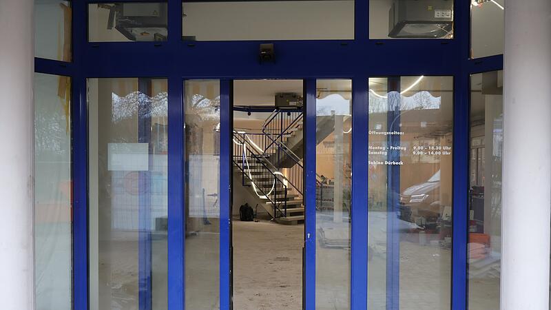 Der Umbau der neuen R&auml;umlichkeiten von Schuh B&ouml;gelein ist in vollem Gange.