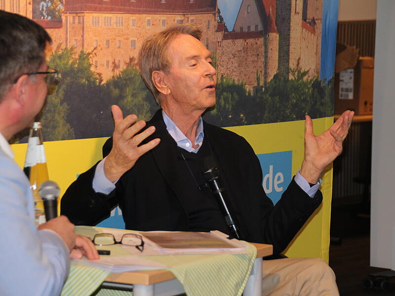 Michael StoschekLeipziger Allerlei by os Der Unternehmer Michael Stoschek war zu Gast bei einer Veranstaltung der Coburger FDP.