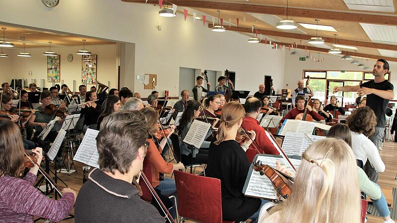 Auch am zweiten Probenwochenende in Mitwitz wurde intensiv gearbeitet.