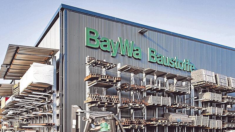 Ein Baustoffmarkt der Baywa: Der Agrarkonzern hat sich &uuml;bernommen und ist massiv &uuml;berschuldet.