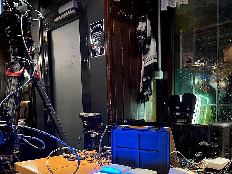 Der technische Aufwand war enorm.