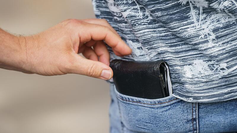 Anstieg bei Taschendiebstählen