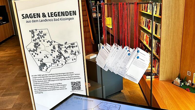 Noch bis zum 9. Juli ist die Ausstellung „Sagen & Legenden im Landkreis Bad Kissingen“ zu sehen. Noch bis zum 9. Juli ist die Ausstellung „Sagen & Legenden im Landkreis Bad Kissingen“ zu sehen.