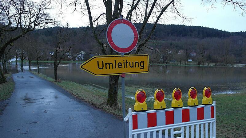 Nach Starkregen ist der Ködnitzer Ortsteil Ebersbach häufig von der Außenwelt abgeschnitten.