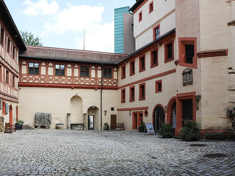 Innenhof der KaiserpfalzForchheim & Fr&auml;nkische Schweiz