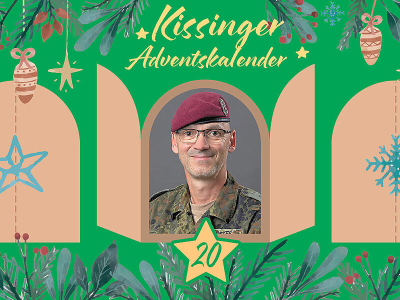 Andreas Reyer (58) ist stellvertretender Kommandeur der Infanterieschule, Leiter Lehre / Ausbildung und der Standort&auml;lteste in Hammelburg.