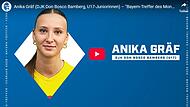 Nominiert f&uuml;r den "Bayern-Treffer" im Monat Februar: Anika Gr&auml;f von den U17-Juniorinnen der DJK Don Bosco Bamberg.