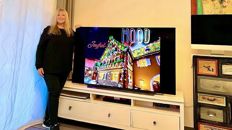 Sonja Ruppenstein hat mit ihrem Smartphone eine weihnachtliche Welt kreiert.Forchheim & Fr&auml;nkische Schweiz