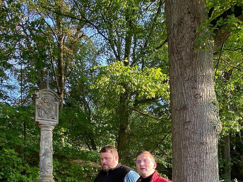Ein neuer Rundweg, „Marterl-Weg genannt“, wurde am Freitag in Seßlach eingeweiht