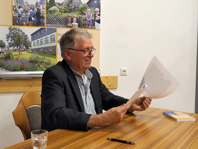 Die Autorenlesung von Thilo Kolb aus seinem Buch &bdquo;Mit Freude zur&uuml;ck ins Leben - Mein neues Ich&ldquo; stie&szlig; auf gro&szlig;en Zuspruch.