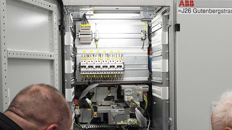 So sieht es in einem der Schaltkästen aus.r So sieht es in einem der Schaltkästen aus.r