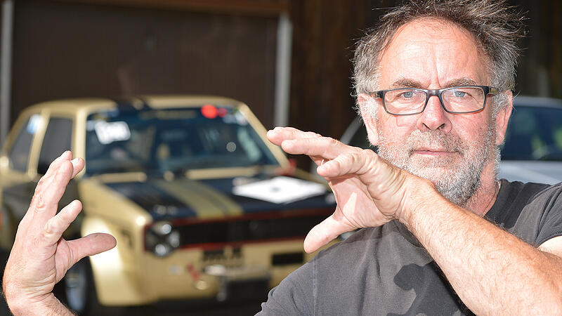 Frank Goldmann ist der Vater des Marktleugaster Oldtimer-Treffens, das heuer zum 13.Mal über die Bühne geht.