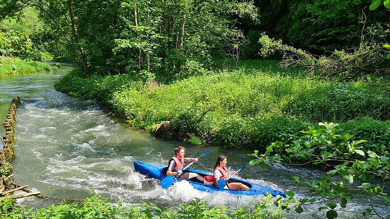 Kanus sieht man auf der Wiesent regelm&auml;&szlig;ig. Doch die Bootstouren sorgen bei manchen Forchheimer Gruppen f&uuml;r gemischte Gef&uuml;hle.