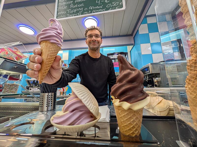 Zoran Zivaljevic: Zogi's Konditorei-Cafe und Eisdiele beleben die Wunderburg nun mit Softeis und Leberkäs