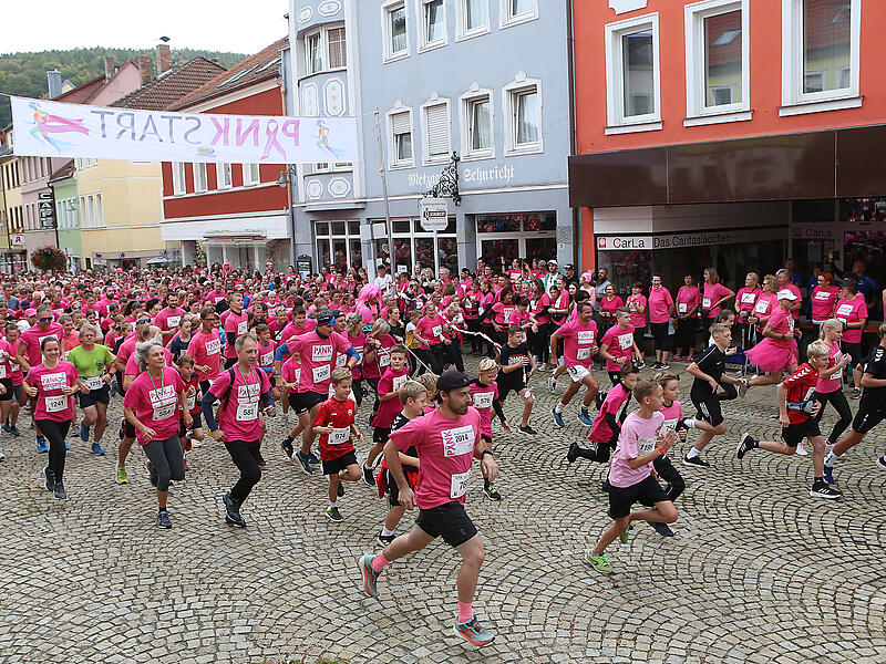 Pinklauf 2023Pinklauf 2023 in Bad Brückenau Pinklauf 2023