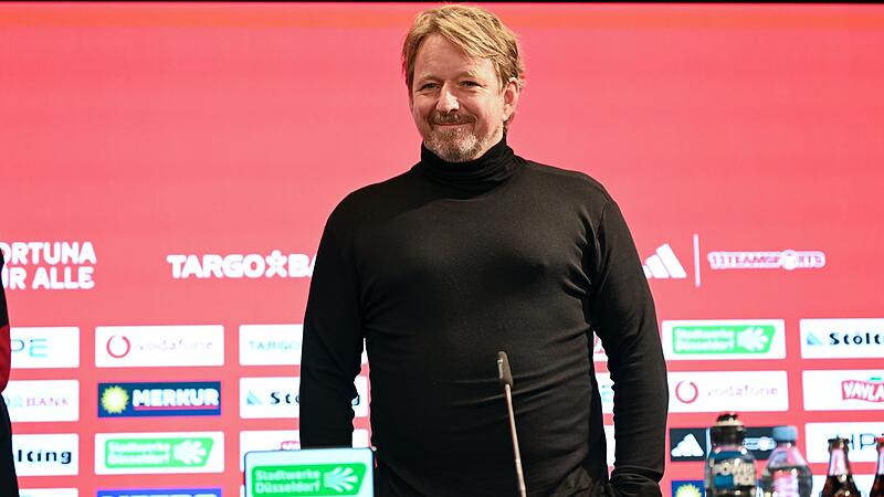 Fortuna D&uuml;sseldorf: Pressekonferenz mit neuem Sportvorstand