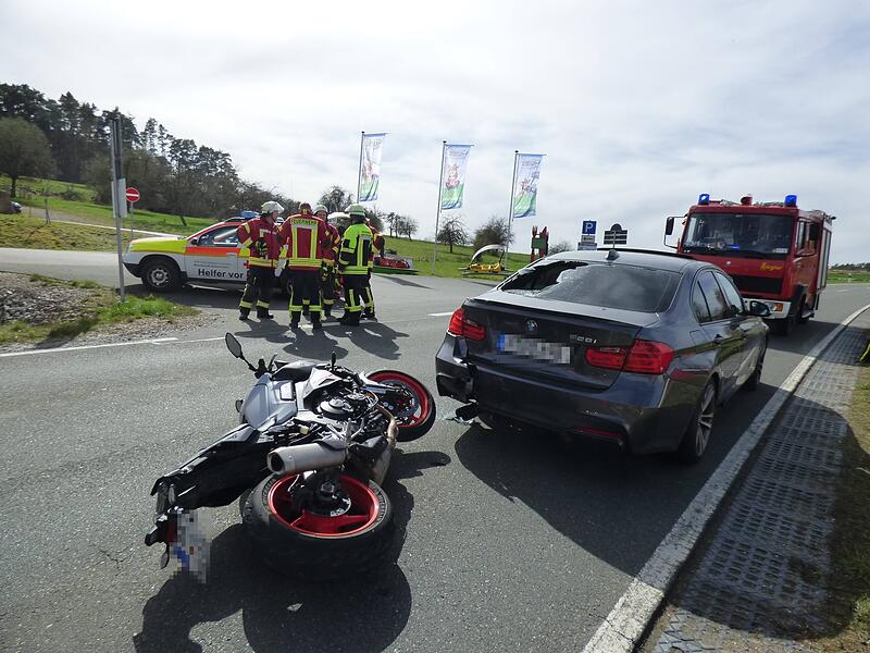 Unfall PottensteinLämmer Hundshaupten