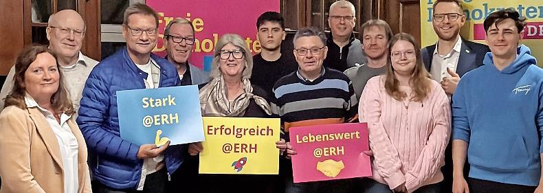 Mit der Aufstellungsversammlung in der Herzobar in Herzogenaurach startete die FDP Erlangen-H&ouml;chstadt motiviert und entschlossen in den Kommunalwahlkampf.