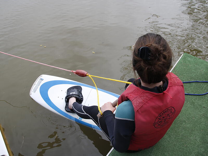 Wakeboarden in Thulba