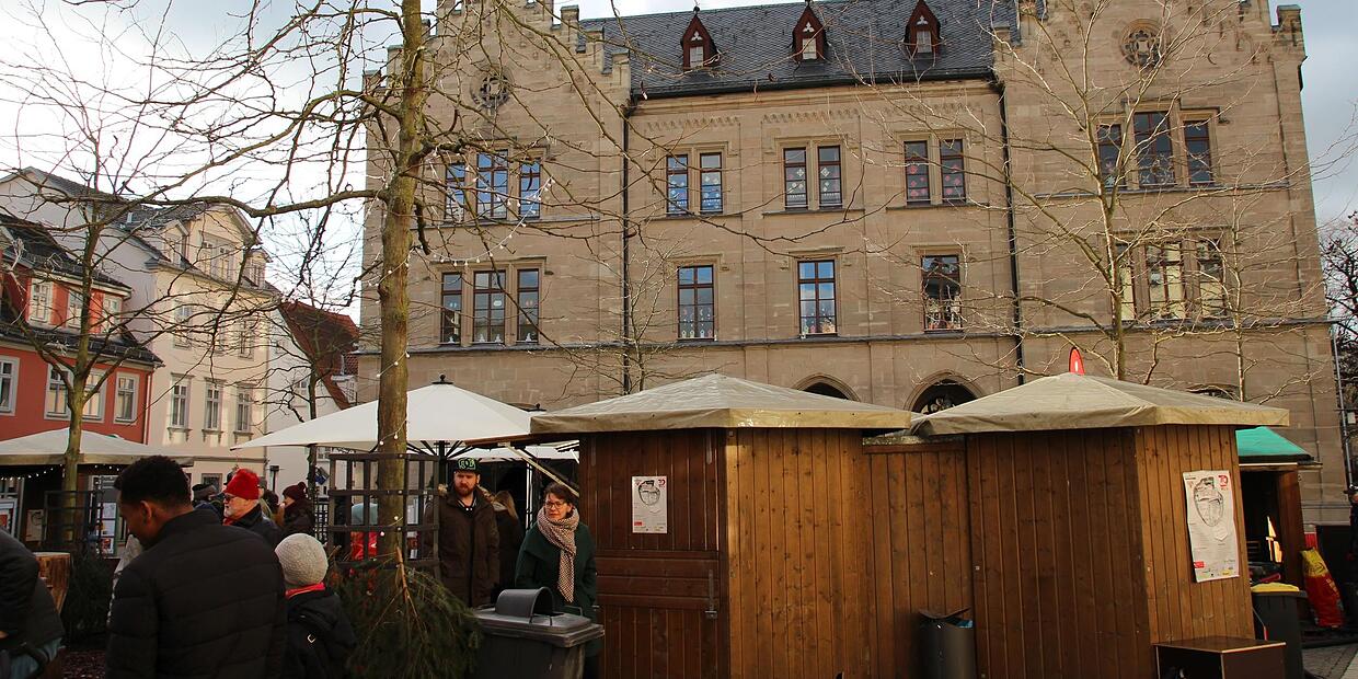 Auf dem Albertsplatz in Coburg gibt es wieder ein Winterfest