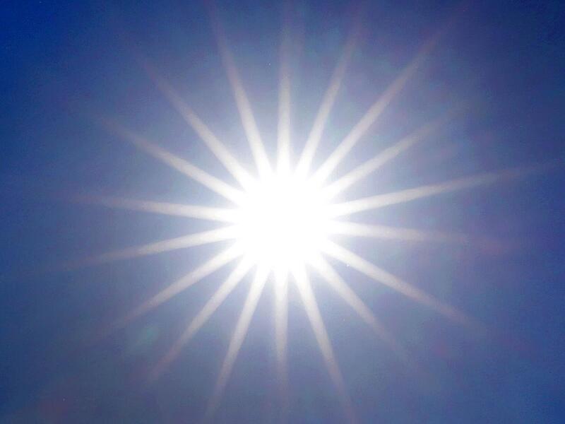 Wehe, wenn die Sonne herunterbrennt! Wehe, wenn die Sonne herunterbrennt!