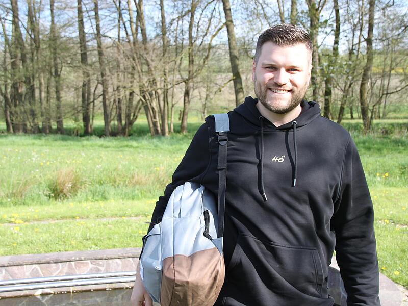 Mario H&auml;fner hat die Escape-Tour in Oberthulba ins Leben gerufen.
