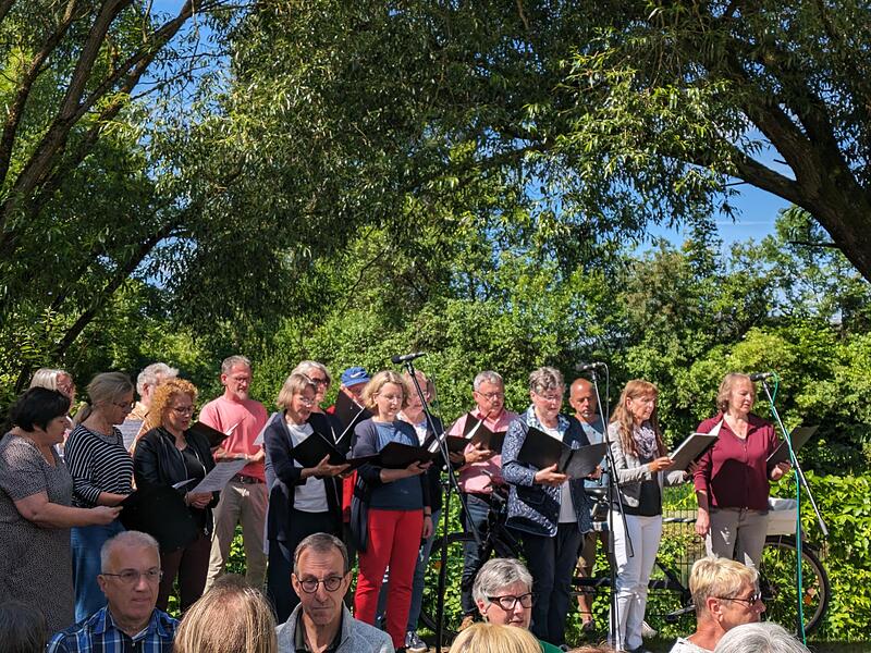 Fahrradgottesdienst: Startschuss f&uuml;rs Stadtradeln
