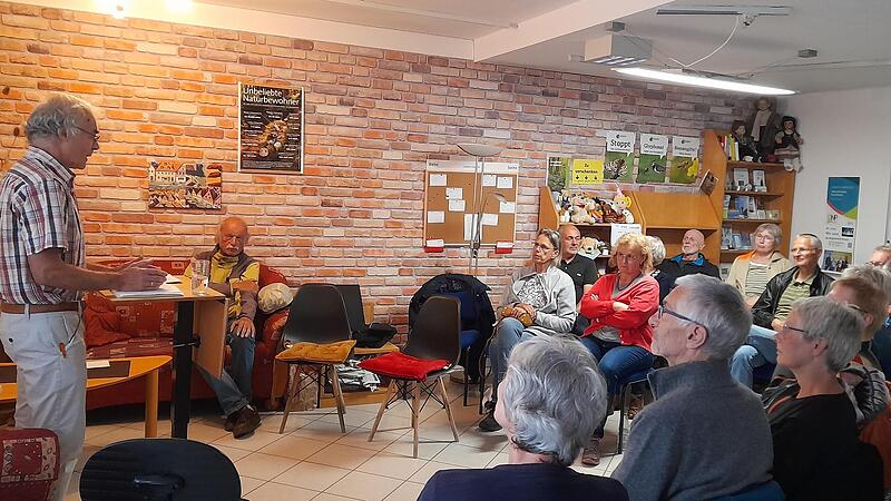 Klaus-Dieter Preis hielt seinen Vortrag im Zukunftshaus in Forchheim.Forchheim & Fränkische Schweiz
