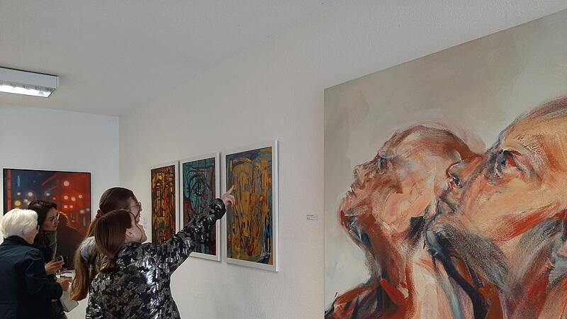 Der Raum für Kunst in der Oberen Marktstraße bietet eine facettenreiche Ausstellung. Der Raum für Kunst in der Oberen Marktstraße bietet eine facettenreiche Ausstellung.