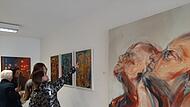 Der Raum für Kunst in der Oberen Marktstraße bietet eine facettenreiche Ausstellung. Der Raum für Kunst in der Oberen Marktstraße bietet eine facettenreiche Ausstellung.