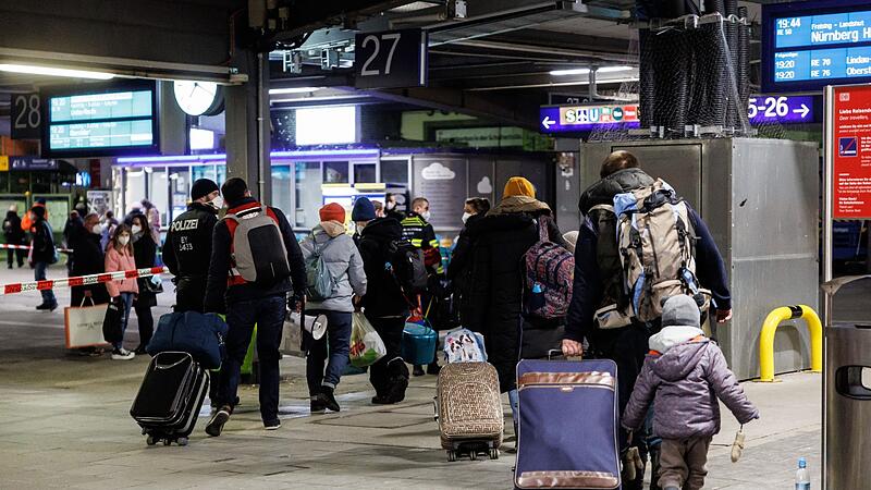 Geflüchtete in München