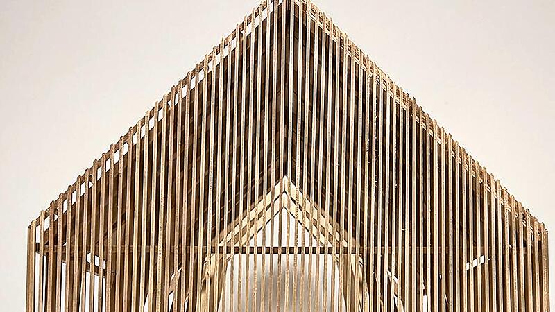 Zu einem absoluten Hingucker soll ein Holzpavillon werden.