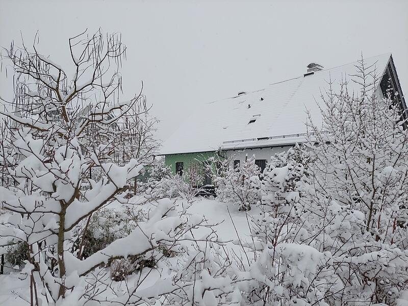 Schneemassen in Strullendorf