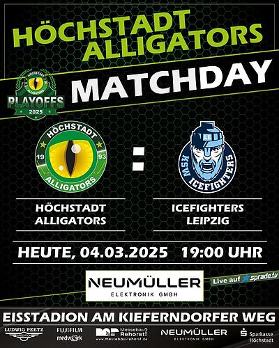Matchday: Höchstadt gegen Leipzig