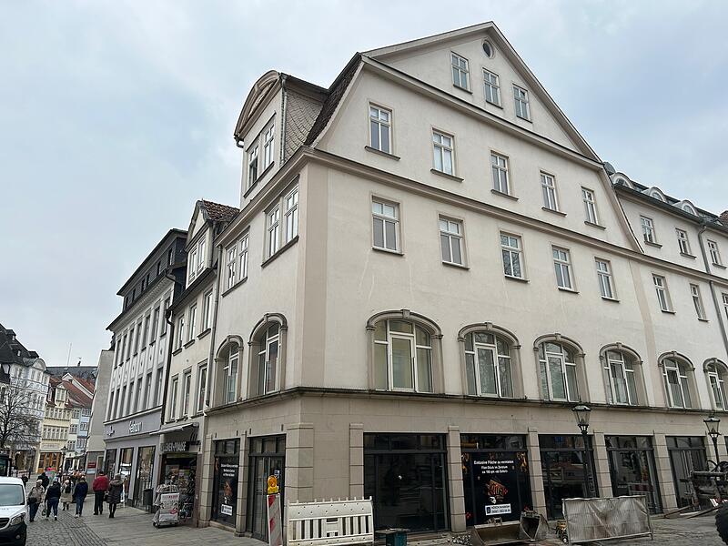 Markanter Leerstand in Coburg: Seit Oktober 2019 steht das Geb&auml;ude Spitalgasse 29 leer.