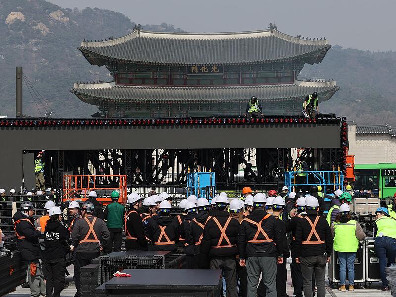 Vor Comeback-Konzert von BTS