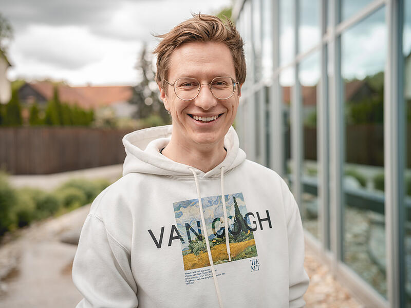Lysander Buntfu&szlig; ist der stellvertretende Vorsitzende des Bamberger Kreisverbands der Jungen Liberalen.