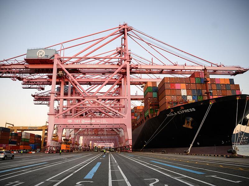 Containerhafen Busan