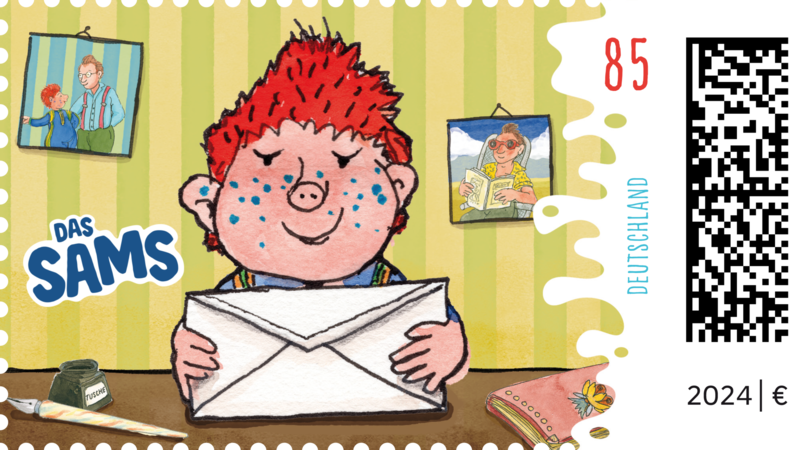 Diese Sonderbriefmarke gibt es ab dem 4. Juli 2024 zu kaufen.