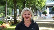 Die Kandidatin der AfD, Freia Lippold-Eggen,im Bad Kissinger Kurgarten. Die Kandidatin der AfD, Freia Lippold-Eggen,im Bad Kissinger Kurgarten.