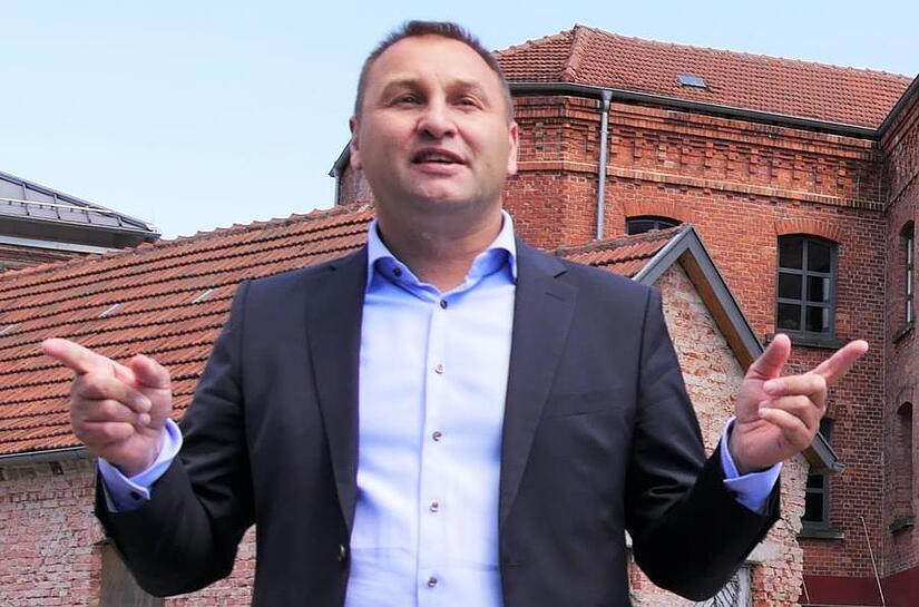 Schon bei einem Rundgang im Jahr 2020 zeigte J&uuml;rgen Baumg&auml;rtner, dass er an die Entwicklung Kronachs zur Hochschulstadt gro&szlig;e Erwartungen kn&uuml;pft.