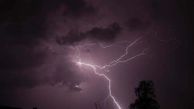 Gewitter in Belgien
