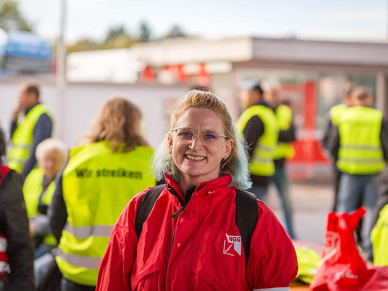 Inga Schneider, Gewerkschaftssekret&auml;rin NGG Oberfranken