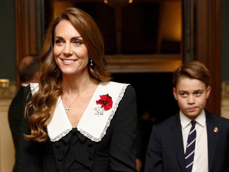 Prinzessin Kate und Prinz George