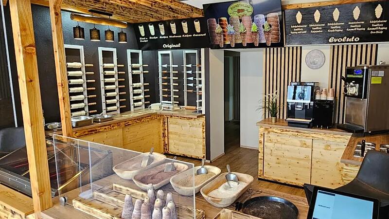 So k&ouml;nnte die neue &bdquo;Baumstriezel&ldquo;-Filiale in Bamberg aussehen.