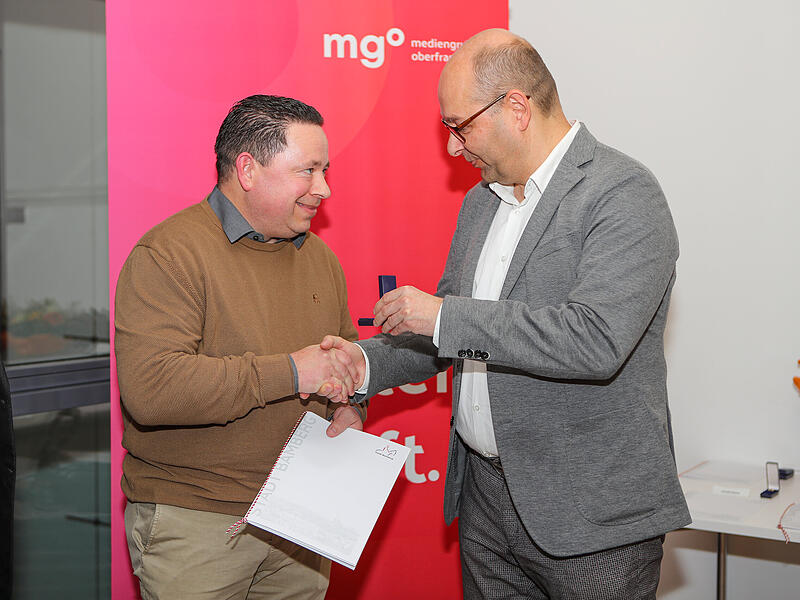 Nicolas Gallenz hat die Bürgernadel in der Kategorie „Klassik“ erhalten.