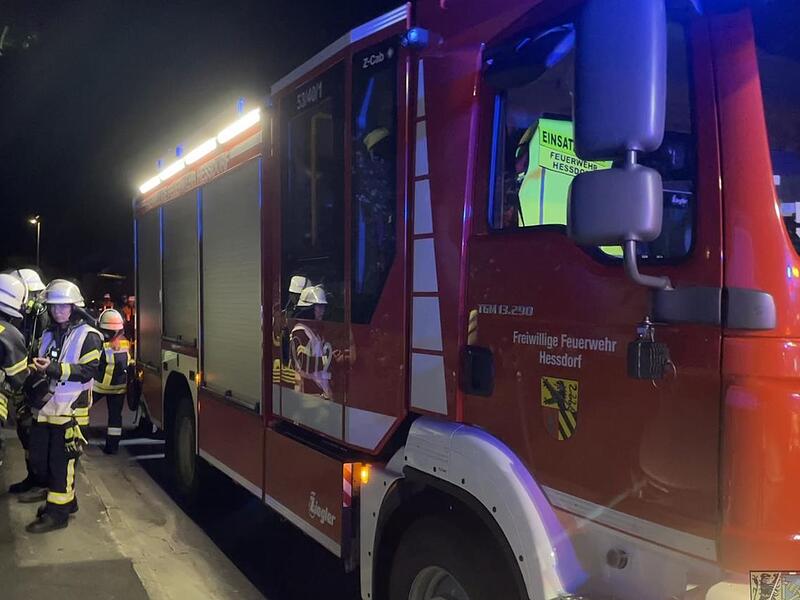 Brandgeruch im Heizungskeller sorgt für einen Feuerwehreinsatz in Großenseebach.