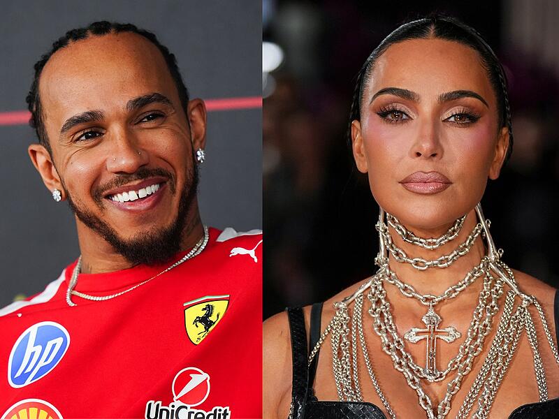 Kim Kardashian und Lewis Hamilton Kim Kardashian und Lewis Hamilton