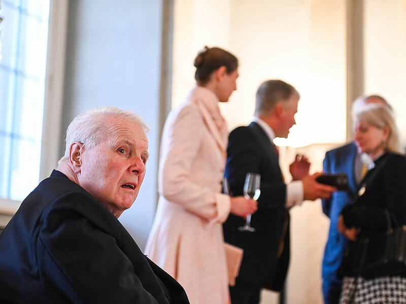 Gro&szlig;er Empfang in Coburg: Mehr als 200 geladene G&auml;ste gratulierten Andreas Prinz von Sachsen-Coburg und Gotha zum 80. Geburtstag.