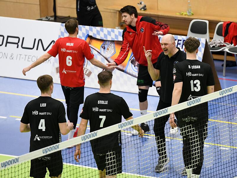 Georg Sch&auml;fer Halle, CERATONIA Volleys Eltmann vs. TSV M&uuml;hldorf